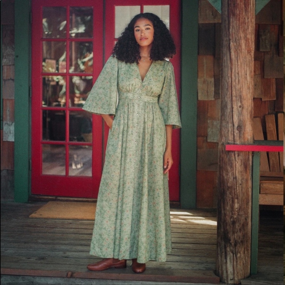 Christy Dawn Natalia Dress Buck Fawn NWT